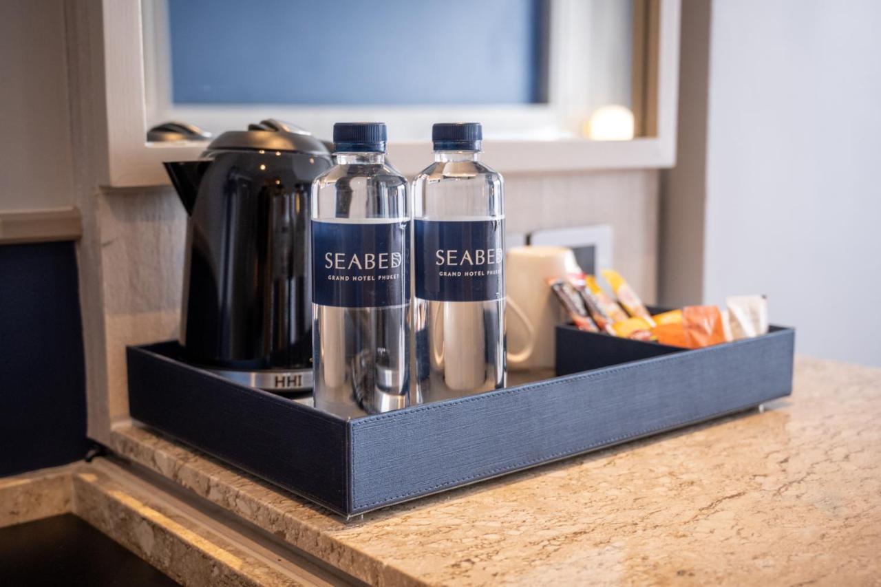 Seabed Grand Hotel Phuket - Sha Extra Plus Ngoại thất bức ảnh SeaBear water bottles